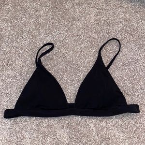 L. A. Hearts Black Bikini Top